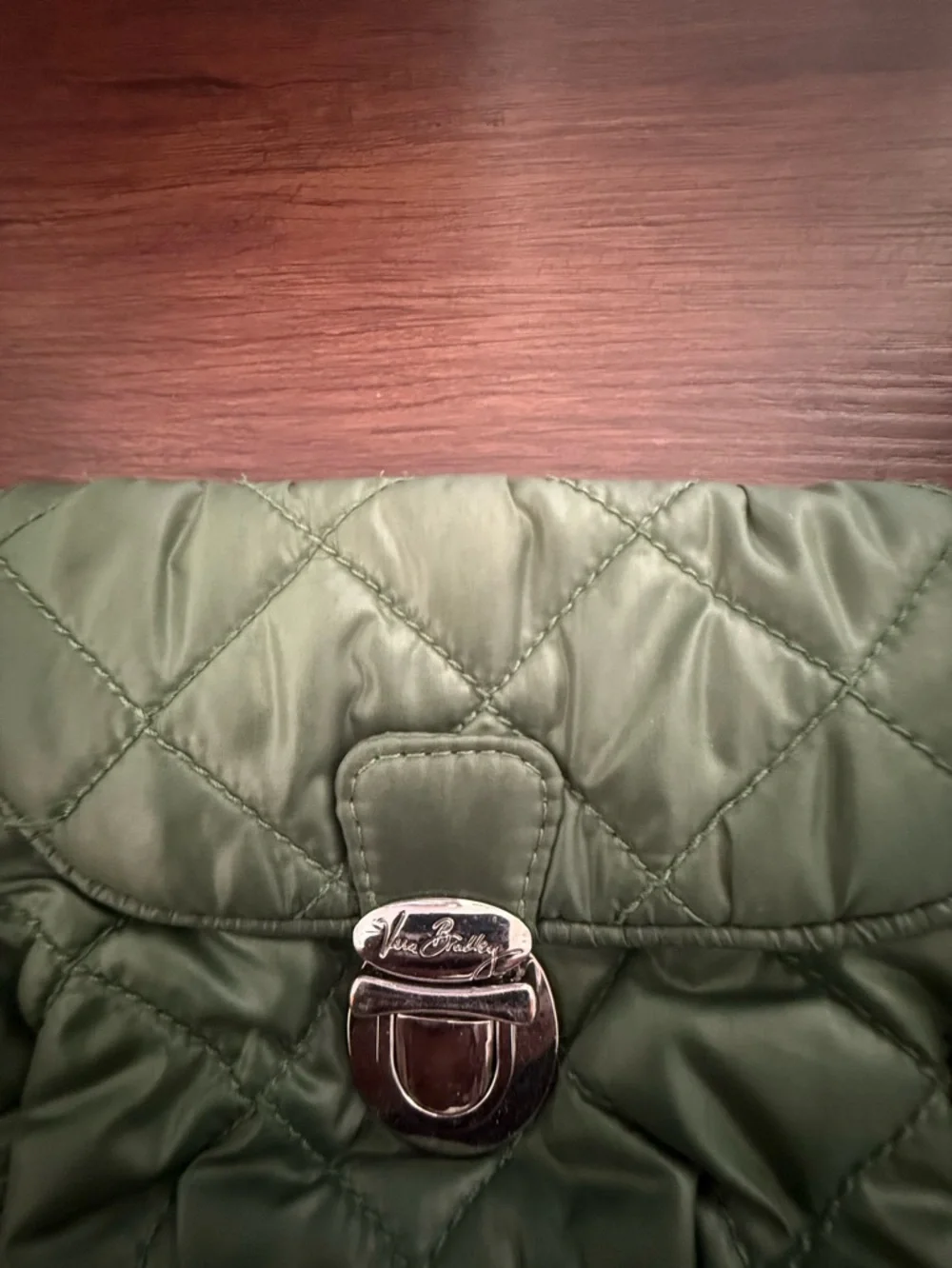 Vera Bradley Quilted Puffy Wristlet Small - Picture 2 of 5